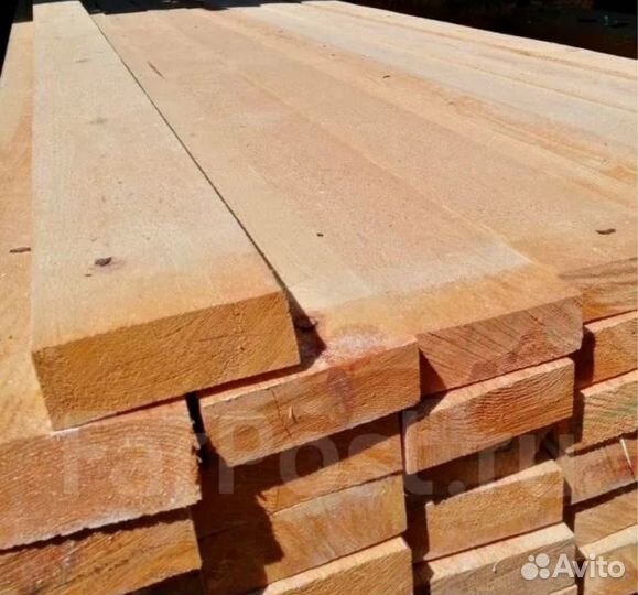 Доска обрезная 50х200х6000