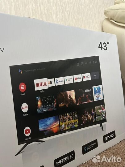 Телевизор haier 43