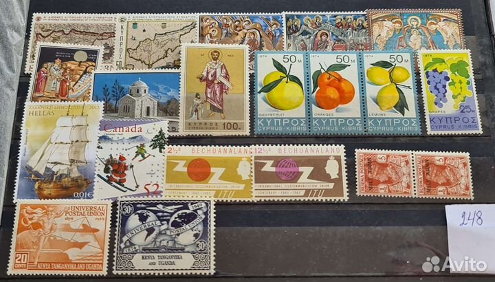 Марки */**. Колонии.и Европа