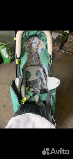 Детские санки коляска ника 7-3