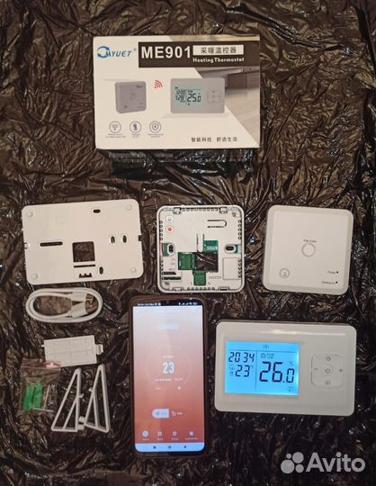 Беспроводной терморегулятор для котла с WiFi