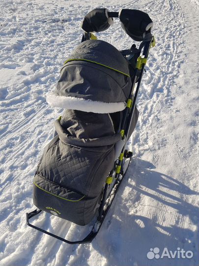 Санки-коляска Ника 7-3