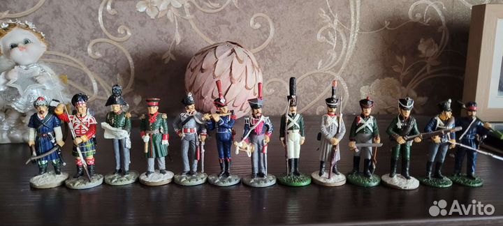 Оловянные солдатики наполеоновские войны