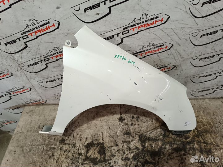 Крыло honda civic EP3 EU1 EU2 EU3 EU4 60211S6A000ZZ переднее правое белый, NH636PV KE480