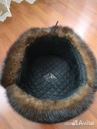 Меховая шапка мужская