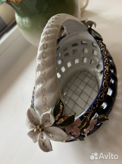 Ваза конфетница фарфоровая