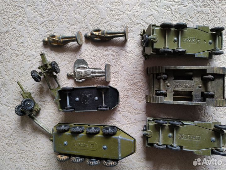Игрушки. Военная техника. СССР. + солдатики