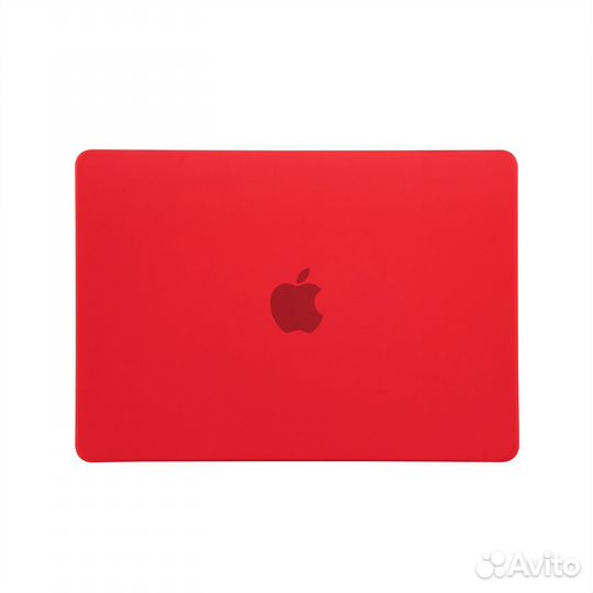Чехол для MacBook Pro 13 2012-2015 матовый красный