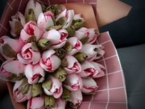 Букет тюльпанов из зефира