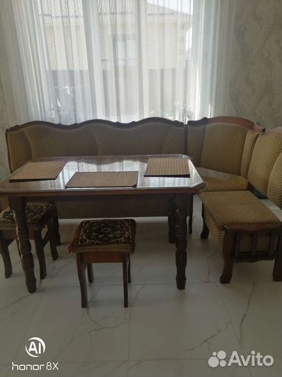 Кухонный гарнитур массив бу угловой