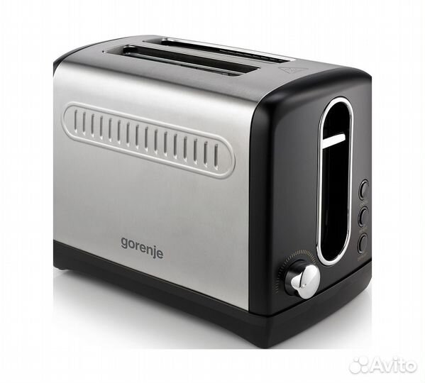 Тостер Gorenje T1100clbk, 860 Вт, черный