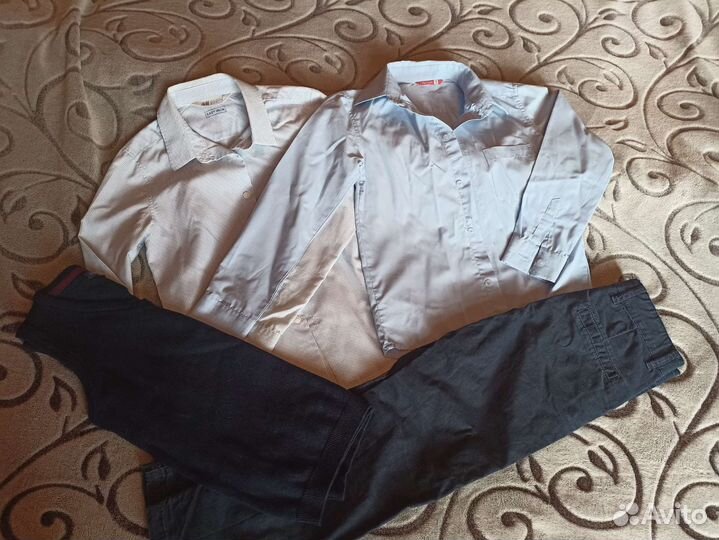 Рубашки,брюки,жилет (школьная форма)