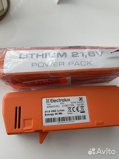 Аккумулятор к пылесосу Electrolux