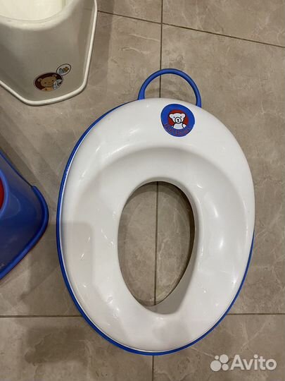 Baby bjorn сидение и подставка, + горшок Италия