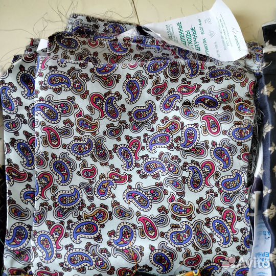 Лоскуты шёлковые павловопосадские