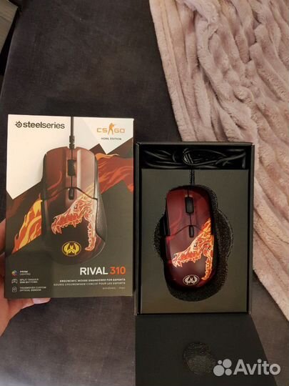 Мышь SteelSeries Rival 310 howl limited edition