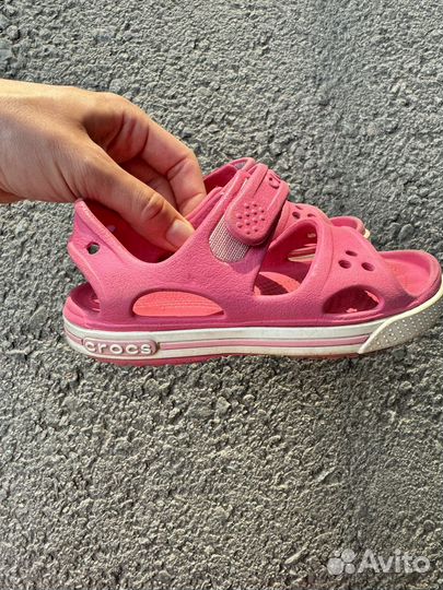 Crocs С8 сандали для девочек