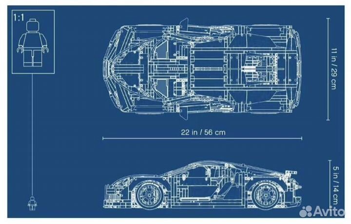 Lego Technics 42083 Bugatti Chiron
