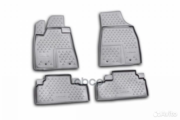 Коврики в салон полиуретан 4 шт. NLC.29.10.210k