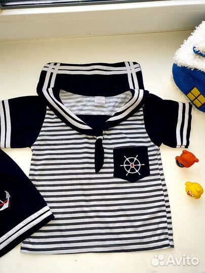 Костюмчик моряка на 2-3 года, 98см
