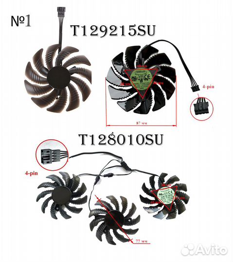 Кулеры для видеокарт