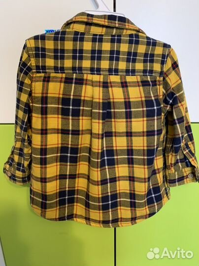 Рубашка на мальчика next р. 80