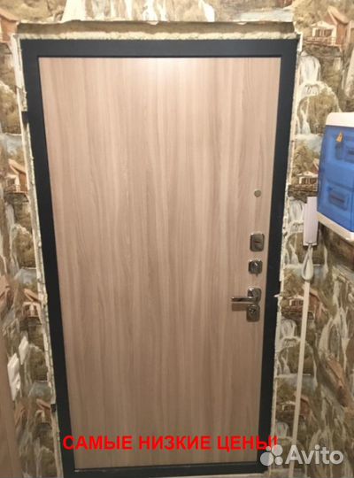 Тяжелая дверь входная железная с бесплатной устано