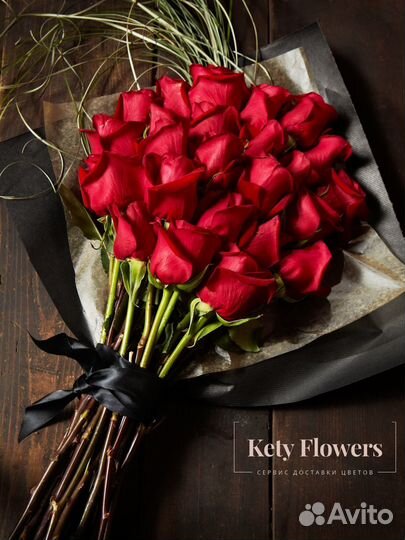 101 роза цветы доставка