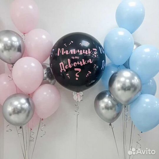 Гендерный шар на определение пола