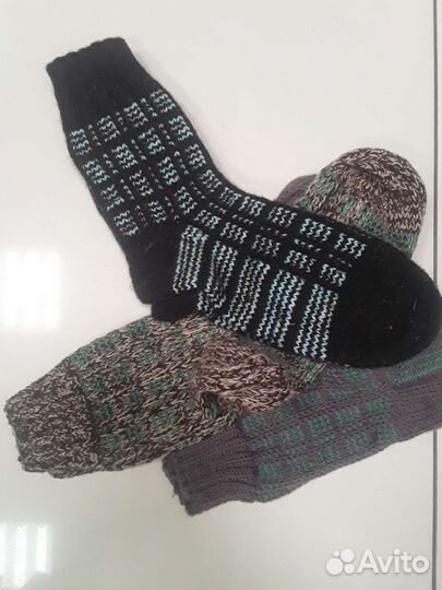 Шерстяные носки