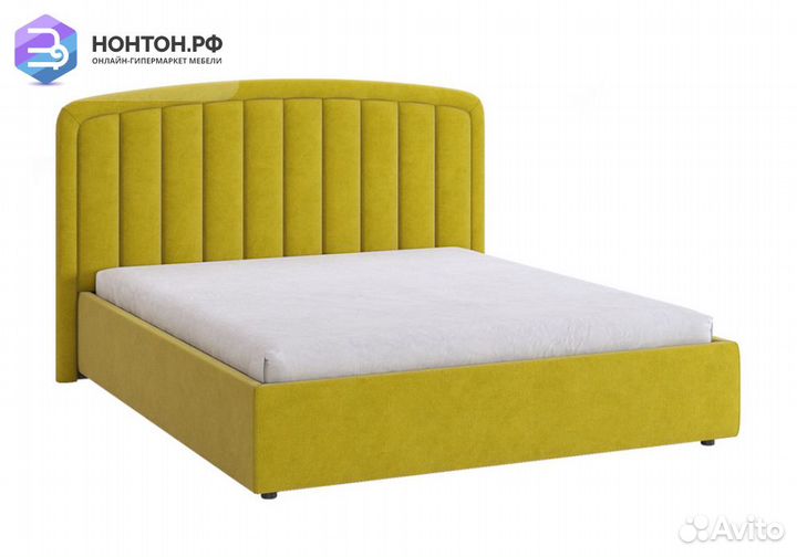 Кровать Сиена 2 1.6 м янтарь