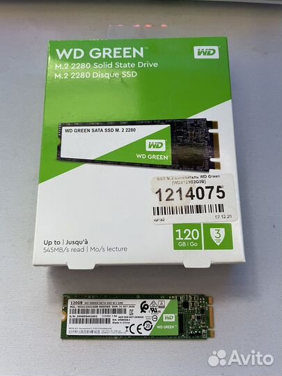 Ssd m2 nvme 120gb wd green