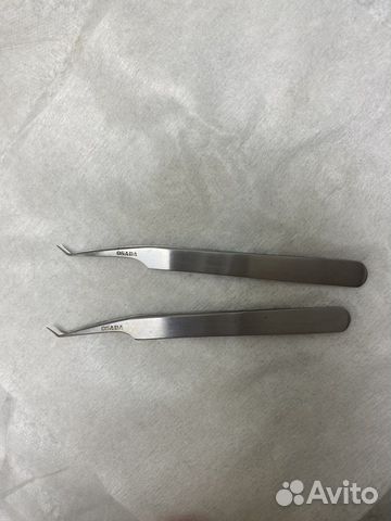 Пинцет для ресниц osada ручная заточка