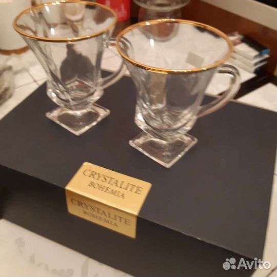 Стаканы Богемия производства Чехия. Новая