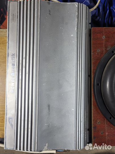 Сабвуфер и усилитель 12