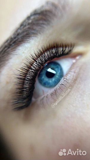 Наращивание ресниц и снятие