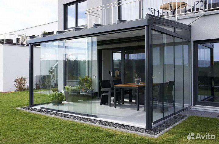 Алюминиевые двери теплый профиль алютех