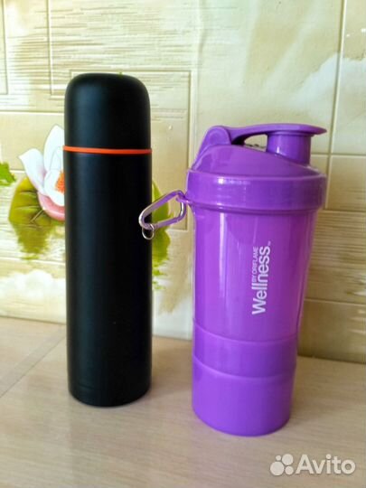 Термос и шейкер