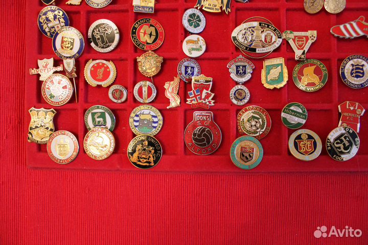 Значки футбол англия