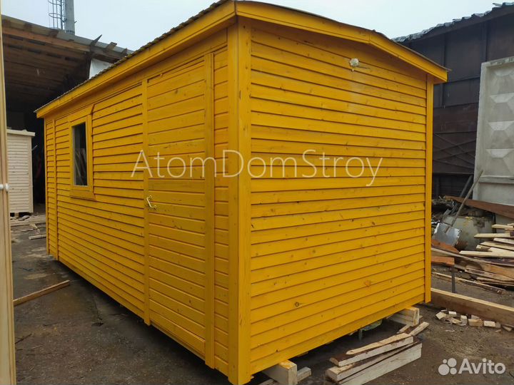 Вагончик с надежной крышей