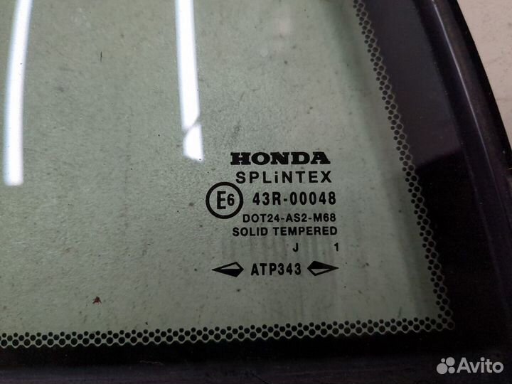 Стекло форточки двери Honda Accord 6, 2002