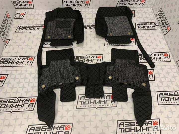 Ковры в салон 3D Toyota LC Prado 150 W2171