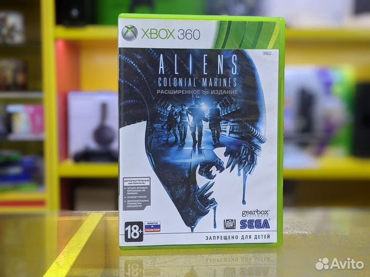 Aliens Colonial Marines (Xbox 360, рус, бу)