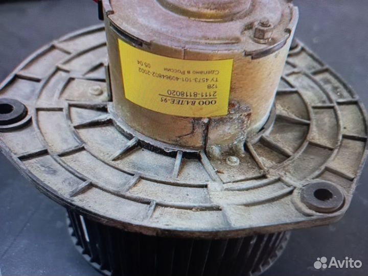 Мотор печки ваз 2110-2112
