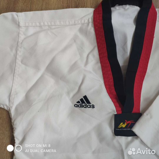 Добок для тхэквондо 140 adidas бу