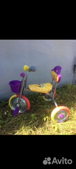 Велосипед детский трёхколёсный