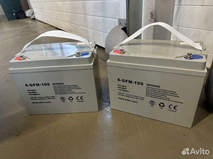 Аккумулятор гелевый 12V/105Ah