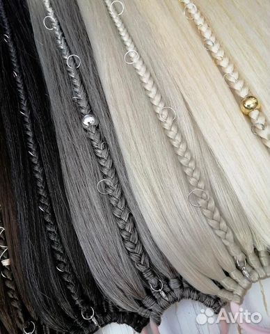 Хвост на резинке/ накладной хвост шиньон