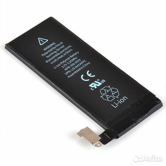 Аккумулятор для iPhone 4 1420 mAh, скотч для устан