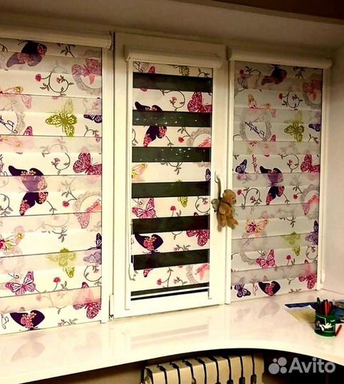 Жалюзи и рулонные шторы с направляющими